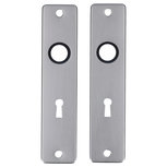 Deurschild alu F1 180x41mm sleutel 56mm