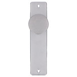 Deurschild alu F1 180x41mm knop