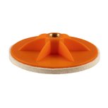 Polijstschijf vilt 75x10mm M14