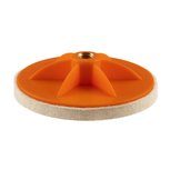 Polijstschijf vilt 125x10mm M14