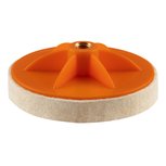 Polijstschijf vilt 125x20mm M14