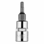 Bit dop 1/4 H3 (inbus) 37mm lang