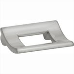 Meubelknop Quadro mat nikkel