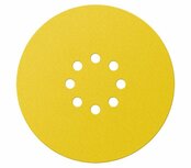 Schuurcircel 225mm, K180 met 8 gaten