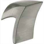 Meubelknop Ramp Mat nikkel