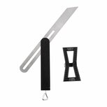 RVS Zweihaak met zwaluwstaart mal