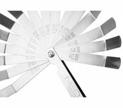 Voelers set 0,127 t/m 0,508 16 delig