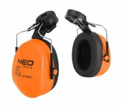 Anti-geluid oorkappen voor de helm