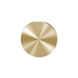 Blinde rozet 53x6mm Mat Messing