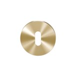 Sleutel rozet 53x6mm Mat Messing