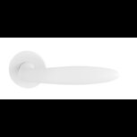 Deurkruk  Sigaar model op rozet Wit