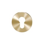 Cilinder rozet 53x6mm Mat Messing