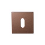 Sleutel rozet 50x50x8mm Bronze Blend