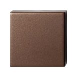 Blinde rozet 50x50x8mm Bronze Blend