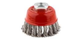 Draadkop borstel 80mm haakse slijper