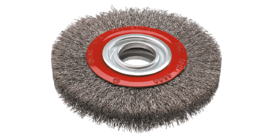 Draadborstel 125mm 20mm ass
