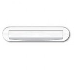 Briefplaat Ronald chroom