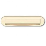 Briefplaat Ronald PVD messing