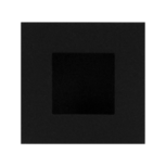 Schuifdeurkom vierkant 90x90 mm Ral 9005 RVS