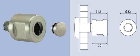 Draaiknop type 1401