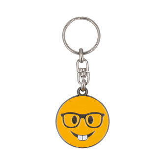 Smiley sl-hanger Nerd met bril 