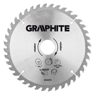 Cirkelzaagblad 160mm 30 Tanden
