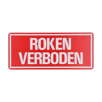 Bord  Roken Verboden 