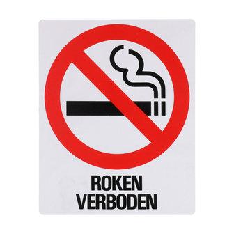 Bord Roken Verboden