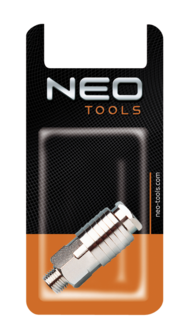 Neo Universele snelkoppeling 1/4&#039; buitendraad verpakking