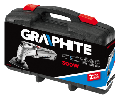 Graphite multitool machine 300 watt koffer