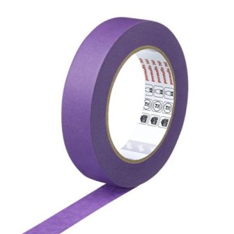 Professioneel afplaktape paars 38mm x 33 meter