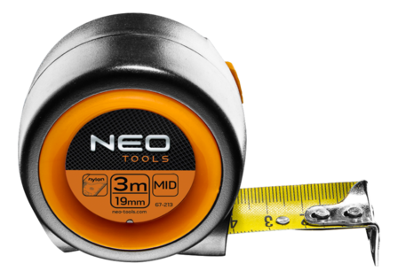 Neo Rolmaat 3 mtr Compact, Magnetisch