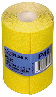 Schuurpapier 115mm x 4,5m, K40