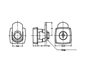 automaat cilinder 1364