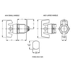 L&amp;F automaatcilinder 4421