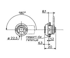 Vachette automatencilinder 325 