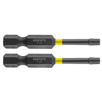 Impact bit TX15 x 50 mm, 2 st.