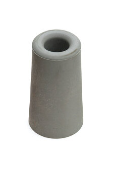 Deurstopper rubber 60mm grijs