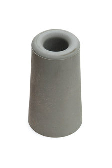 Deurstopper rubber 75mm grijs
