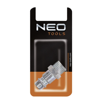 Neo Insteeknippel 3/8draad vp