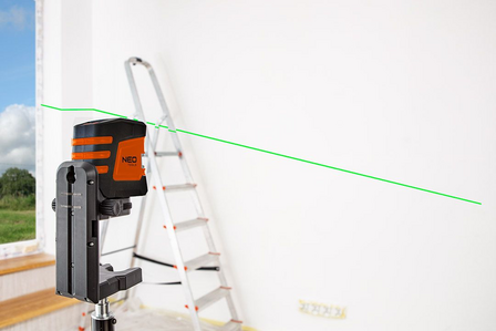 Kruis Laser, magnetische houder, 20m groen 2