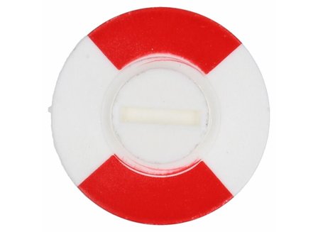 Hoppe Rood/Wit Plaatjes 8 mm