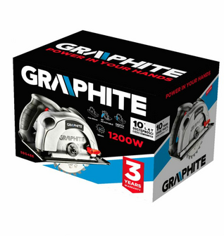 Graphite Cirkelzaag 1200watt doos