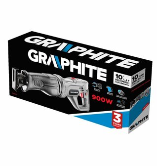 Graphite reciprozaag 900watt doos