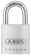 Hangslot 25mm titalium ABUS