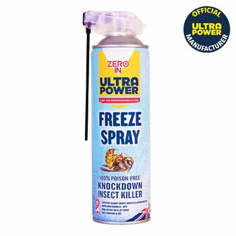 vriesspray, insectenverdelger - 500 ml spuitbus met dubbele werking