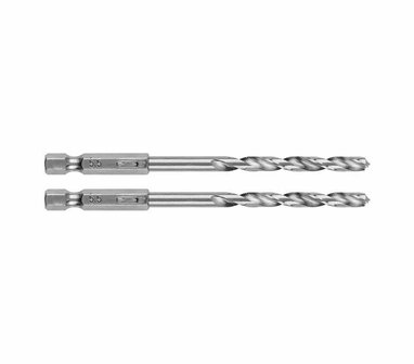 Metaalboor 5,5mm 1/4 (bit) aan sluiting