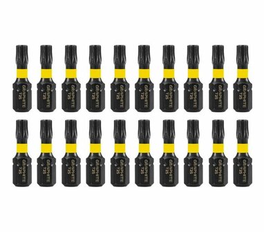 Impact bit TX25 x 25 mm, 20 st 20stuks
