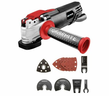 Graphite Multitool Machine 500watt accesiores