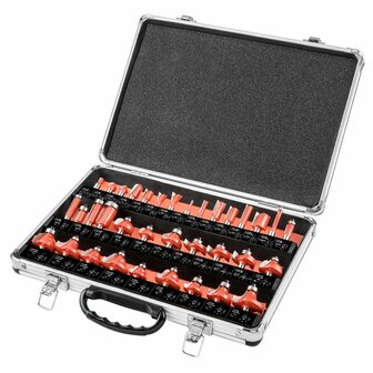 Frees set 35 Delig In aluminium koffer
